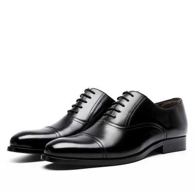 Brand Top Quality Handmade Genuine Leather Shoes Men Pointed Toe Men Business Dress Shoes Oxfords Men Wedding Office Shoes