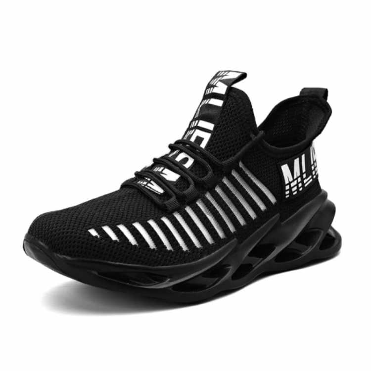 Men's Mesh Breathable Sports Running Shoes Comfortable Lightweight Male Sneakers Non Slip Sweat Absorbent Chaussures Size 40 45