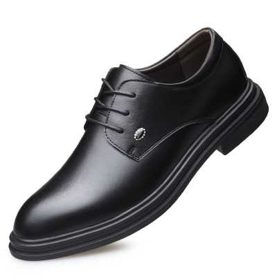 2021 New Spring Men Cow Leather Shoes 38 44 Anti slip Soft Rubber Outsole Man Casual Bussiness Leather Shoes