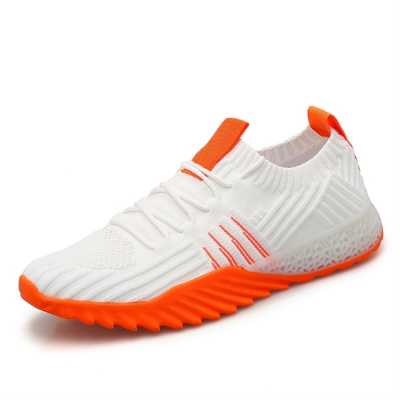 Men Soft Sole Sneaker Couple Mesh Breathable Casual Shoes Comfortable Running Shoes Fashionable Jelly Sole