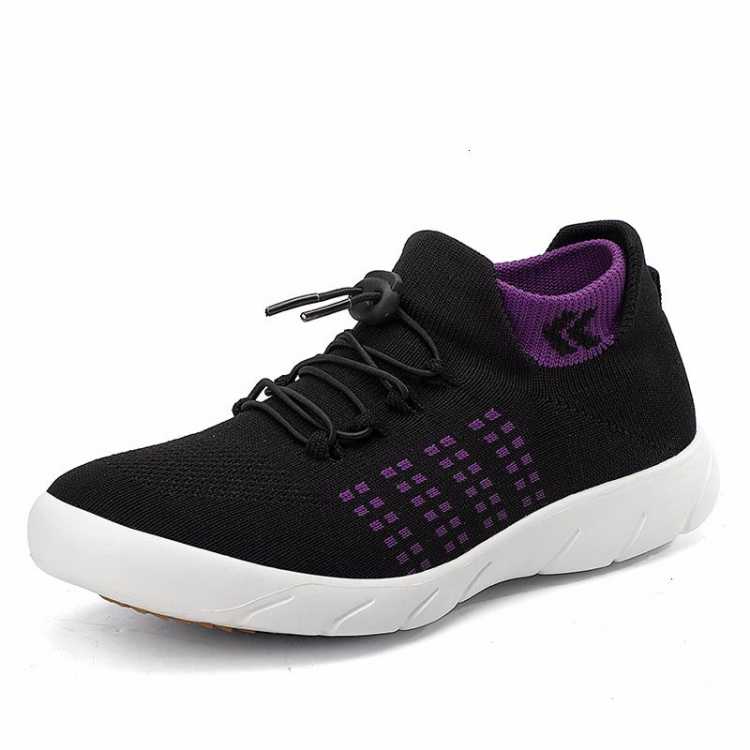 Women slip on Flat Sneakers Mesh Knitted Sock Tennis Footwear Comfort Ladies Light Breathable Vulcanized Casual Shoes Plus Size